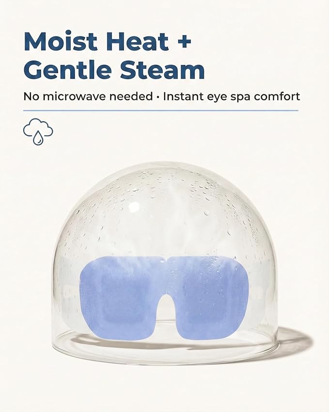 10 Packs Self Heating Steam Eye Mask: Warm Eye Compress - Image 4