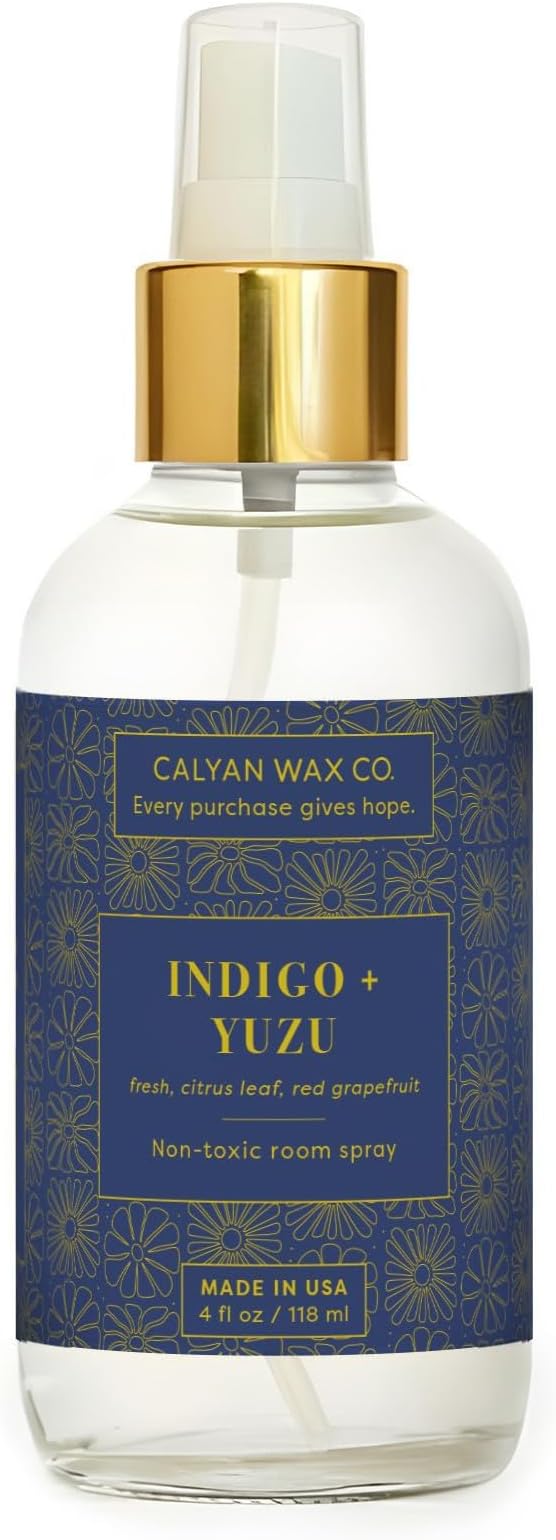 Calyan Wax Co. Indigo & Yuzu Room Spray by CalyanWaxCo