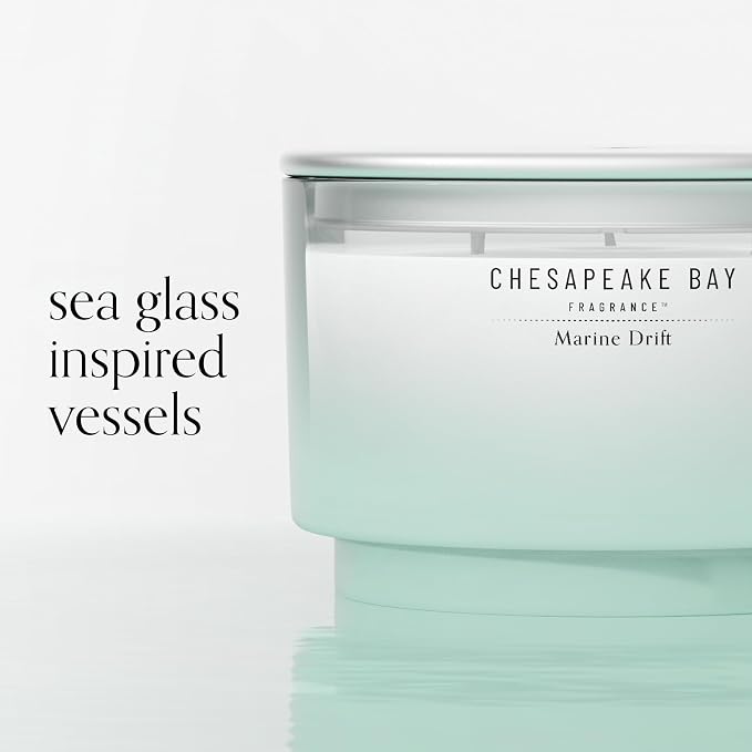 Chesapeake Bay, 14.5oz Marine Drift Scented Candle, Mood Evoking Fragrance - Image 5