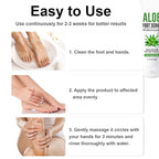 Aloe Vera & Coconut Oil Foot Scrub - Image 4
