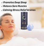 Sleep Well Bubble Bath Bombs Melatonin Infused Lavender Chamomile Essential - Image 2