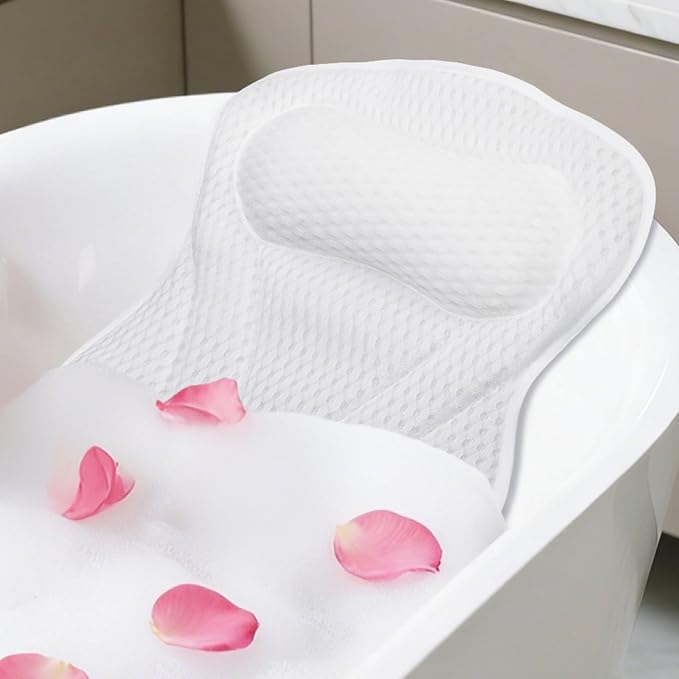 Bath Pillow Bathtub Pillow, Extra Soft & Comfortable Bath Pillows by JIADEXIN