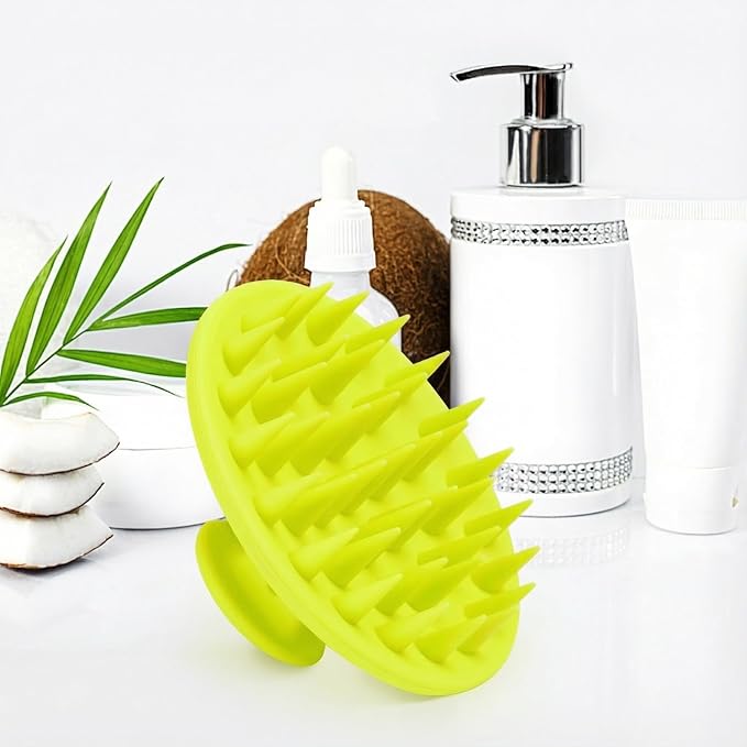 Silicone Scalp Massager Shampoo Brush, Scalp Brush - Image 5