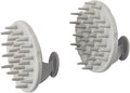 Scalp Hair Massager Shampoo Brush 2-Pack, Scalp Scrubber Set by DOWMI