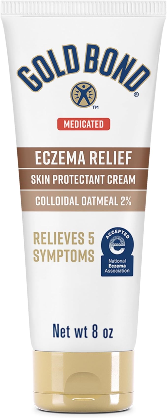 Gold Bond Medicated Eczema Relief Skin Protectant Cream, 8 oz. by GoldBond