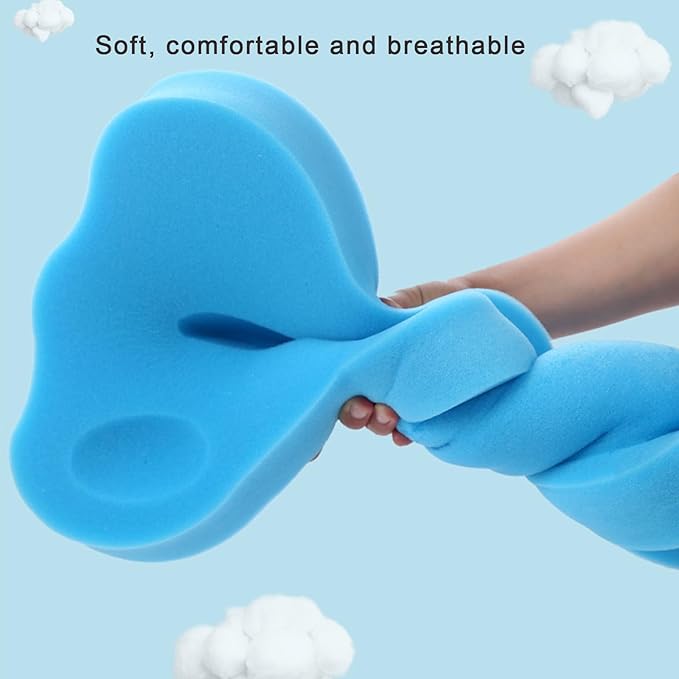 PandaEar Baby Bath Sponge Infant Soft Sponge Mat, Baby Bath Mat Newborn Odor - Image 6