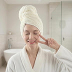 REDKISS 4 Pack Extra Large Hair Towels - Image 8