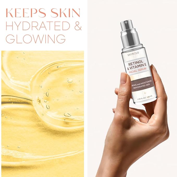 Skin 2.0 Retinol & Vitamin E Face Serum - Image 7