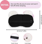 PERFECTSIGHT Sleep Eye Masks, Cute Penguin Plush Sleep Eye Cover Lightweight - Image 7