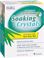 Pedifix Tea Tree Ultimates Soaking Crystals Foot Bath 6 Packets, 1 Ounce each by PediFixFootcare