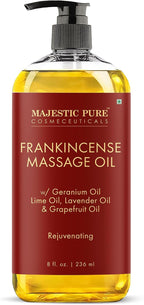 MAJESTIC PURE Frankincense Scar & Stretch Massage Oil by BeautyandPersonalCare
