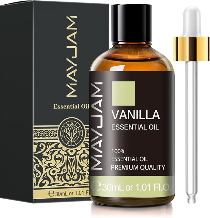 Vanilla Essential Oil 30ml/1.01fl.oz, MAYJAM Premium Vanilla Oils - Image 2