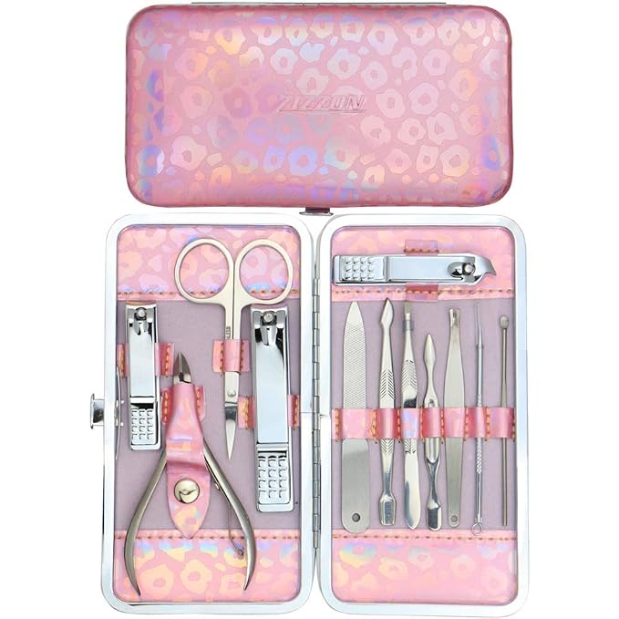 ZIZZON Nail Clippers Kit Manicure Pedicure Set by ZIZZON