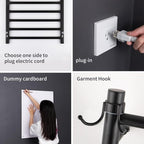 Wall Mounted Towel Warmer 12 Bars - Image 3