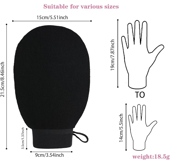 Skincare Body Exfoliating Glove - Image 2