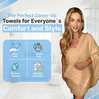 Infinitee Xclusives 100% Cotton Luxury Bath Towels Set of 2 - Image 4