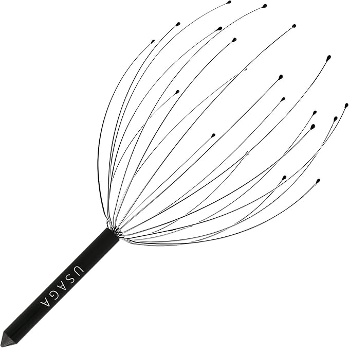 USAGA Head Massager Scalp Massager 20 Fingers Head Scratcher, Stocking Stuffers - Image 8
