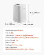 VEVOR Towel Warmers for Bathroom, Towel Warmer Bucket - Image 7