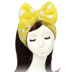 Shintop Sweet Super Soft Caroset Polka Dots Wash Cosmetic Headband Hairlace by Shintop