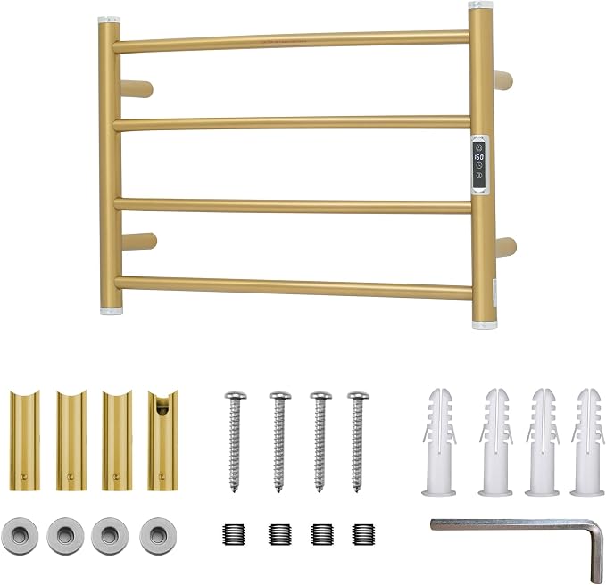 Electric Towel Warmer Rack, Heating Towel Warmer, Timer & Temperature Control - Image 7