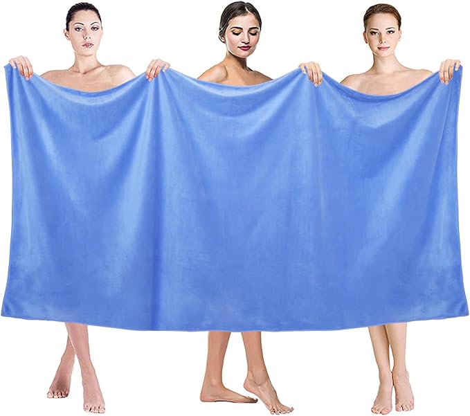 JML Bath Sheet Towels Pack of 2, Extra Large Microfiber Towel Set - Image 3
