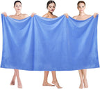 JML Microfiber Bath Towels, Bath Sheet 2 Pack 35" x 70", Super Absorbent and - Image 3