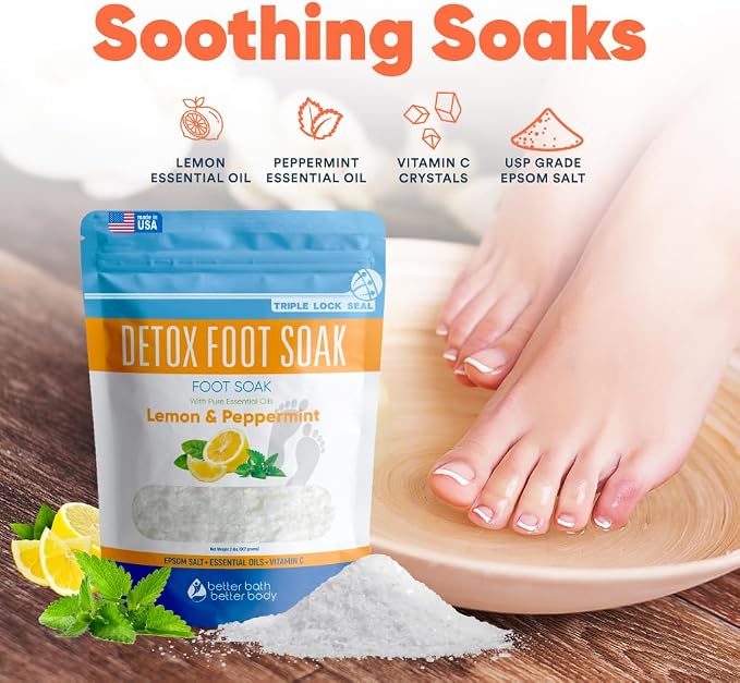 Detox Foot Soak Salts 32 Ounces - Image 7