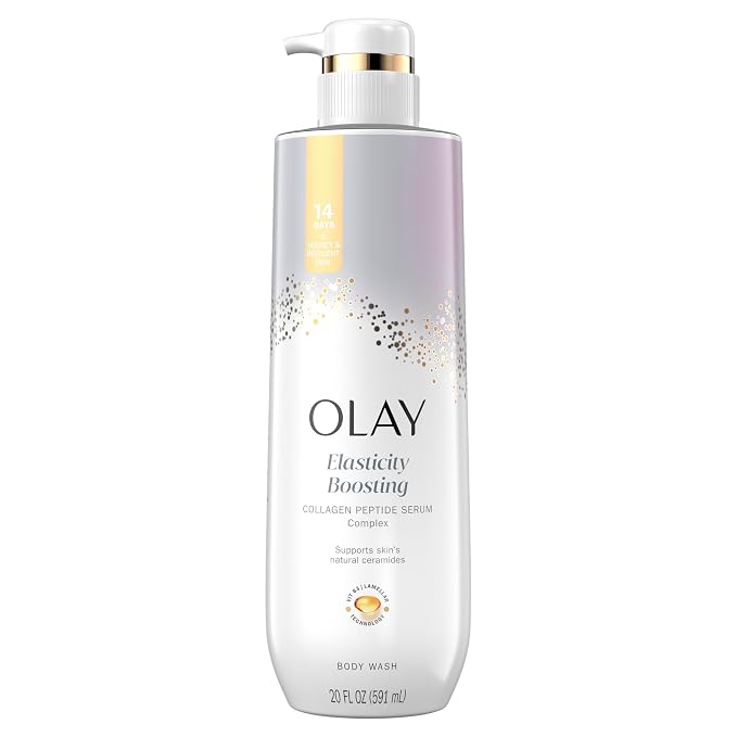Olay Body Wash for Women, Elasticity Boosting, Collagen Peptide Serum Complex by Olay