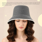 Wool Sauna Hat, Comfortable Soft Felt Wool Cap, Breathable Russian Banya Cap - Image 5