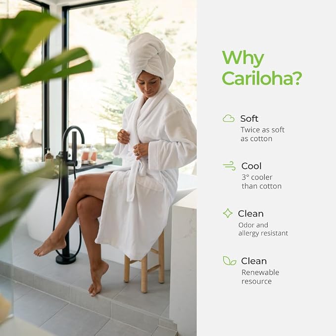 Cariloha Bath Towel | Blush | 28"x54" | Turkish Cotton & Viscose Material Blend - Image 6