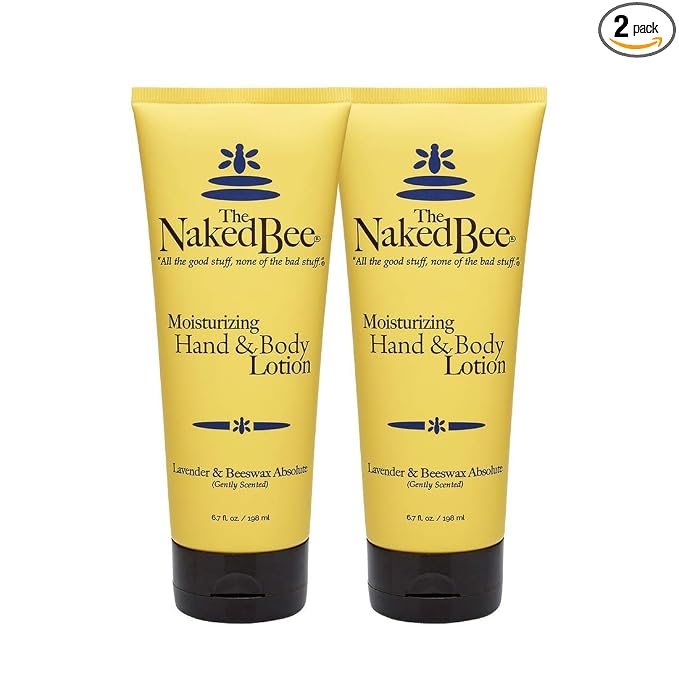 The Naked Bee Lavender & Beeswax Absolute Hand and Body Lotion, 6.7oz by TheNakedBee
