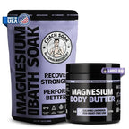 Coach Soak Recovery Bath Soak & Nighttime Magnesium Body Butter Bundle by CoachSoak