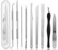 Ingrown Toenail File and Lifters Set, Ingrown Toenail Treatment Pedicure Kit by yeoeigm