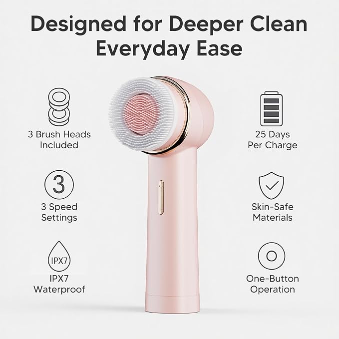 Electric Facial Cleansing Brush - Image 2