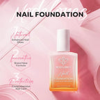 modelones Nail Strengthener Jelly Pink Purple Nail Polish Nail Repair - Image 7