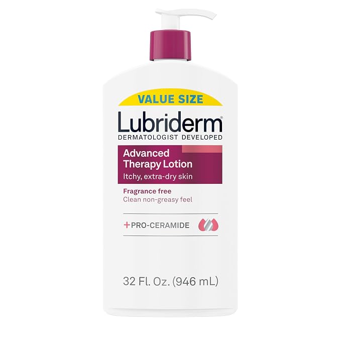 Lubriderm Advanced Therapy Fragrance-Free Moisturizing Hand & Body Lotion + by Lubriderm