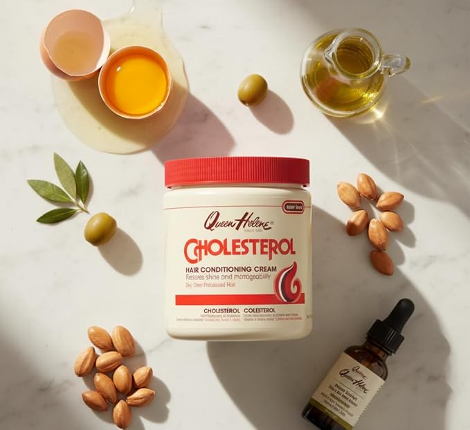 Queen Helene Cholesterol Hair Conditioning Cream – Deep Repair Treatment - Image 5