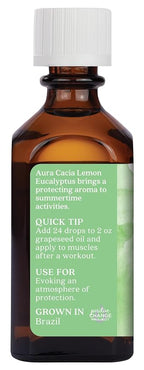 Aura Cacia Essential Oil, Awakening Lemon Eucalyptus, 2 Fluid Ounce - Image 3