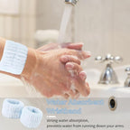 WHAVEL 6PCS Spa Headband and Wristbands Set, Face Wash Headband Wrist Bands - Image 3