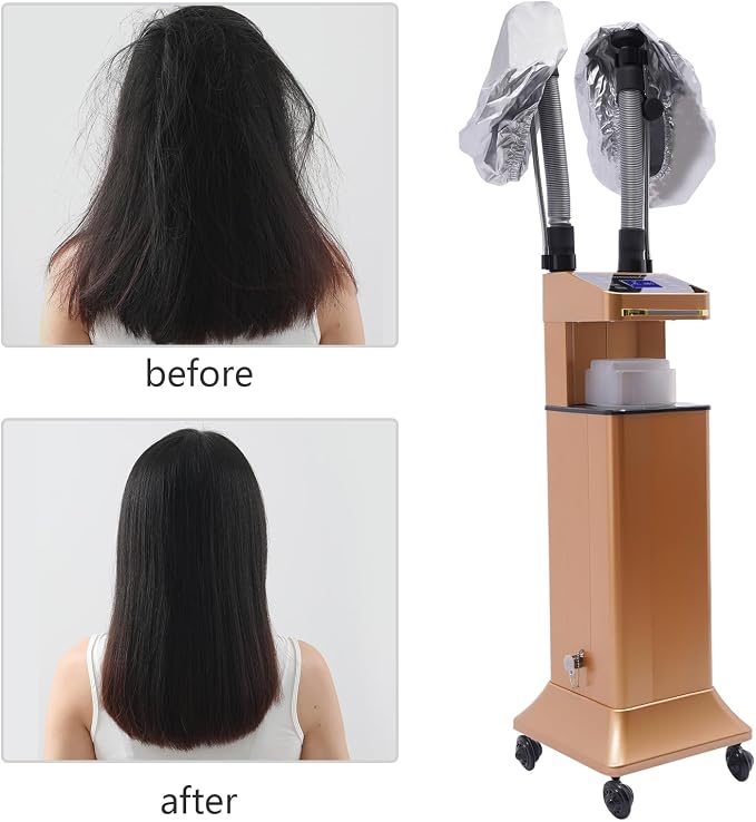 Multifunctional Hair Steamer Cold Mist Ozone Oil Treatment Dyeing Machine - Image 2