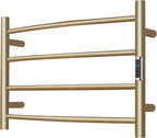 Towel Warmer Bathroom Wall Mounted Drying Rack Plug-in Electric Heated Towel by SHARNDY