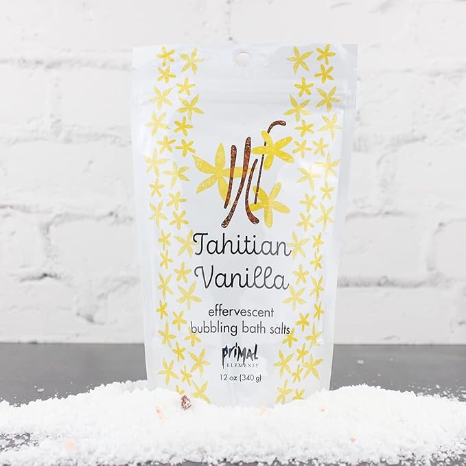 Primal Elements Detoxifying Sea Salt Soak, Bubbling Aromatherapy Salts - Image 4