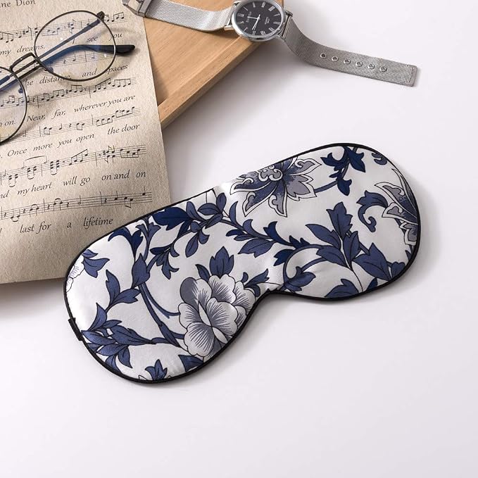 Tim & Tina Silk Sleep Mask for Women Men Comfortable Blindfold Eye Mask - Image 4