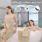 4 Piece Extra Large Bath Towels Set 35x70 Inches - Image 3