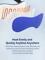 Heated Eye Mask for Dry Eyes, Silk Sleep Mask - Image 4