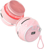 Face Cleansing Brush, Waterproof Silicone Facial Cleansing Brush, 6 Modes by Peledic