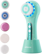 UMICKOO Electric Facial Cleansing Brush, 2-Way Rotating Face Scrubber by UMICKOO
