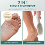 Gorgellux Callus Remover for Feet, Callus Remover Gel & Foot File Kit, Foot - Image 3