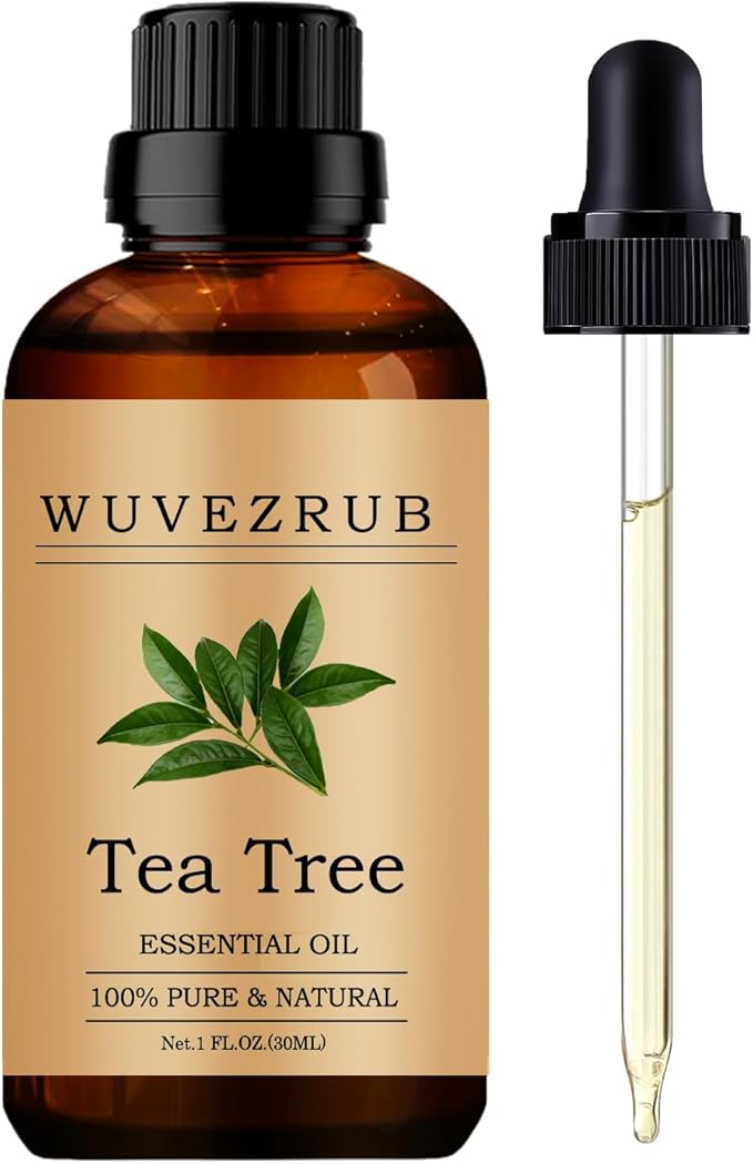 Tea Tree Essential Oil, 30ML 100% Pure and Natural, by WUVEZRUB