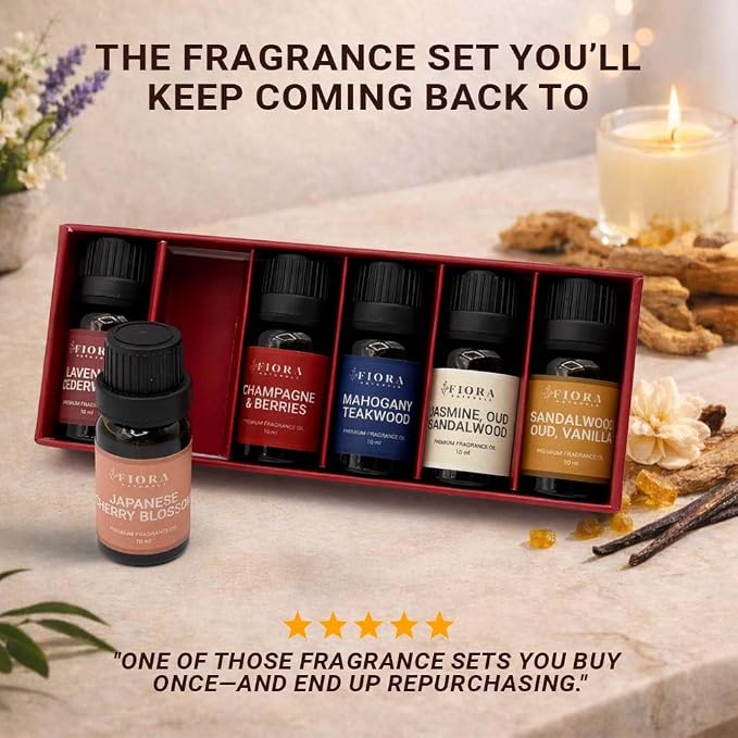 Premium Fragrance Oil Set – Highly Concentrated Scented Oils - Image 8